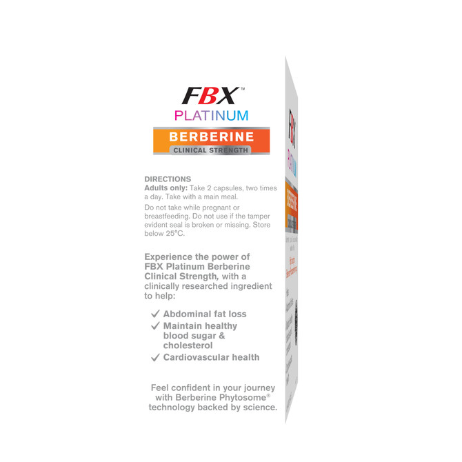 FBX Platinum Berberine Clinical Strength