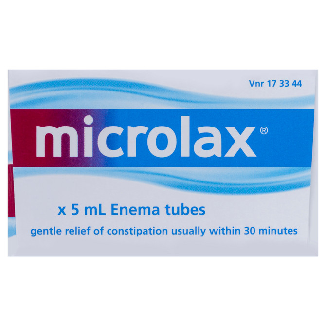 Microlax Enema 5mL 50 Tubes