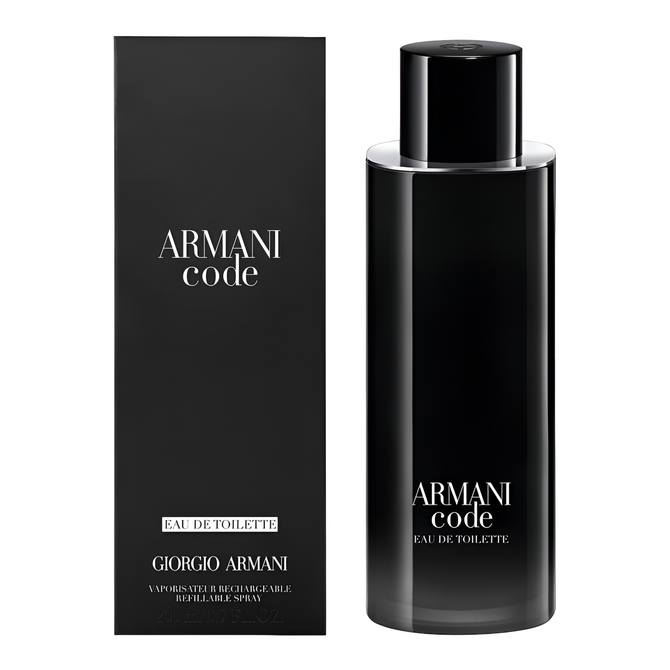 Armani Code 200ml Refillable EDT By Giorgio Armani (Men's)