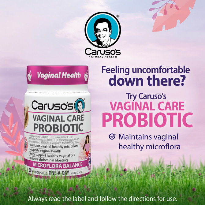 Caruso's Vaginal Care Probiotic 60 Capsules
