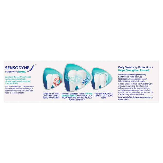 Sensodyne Whitening Sensitivity & Enamel 100 g
