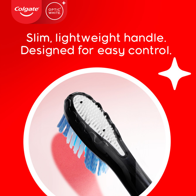 Colgate Optic White Powered Toothbrush Soft 1 Pack