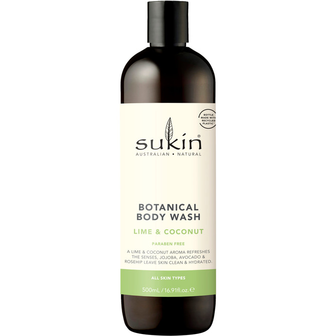 BOTANICAL BODY WASH LIME AND COCONUT