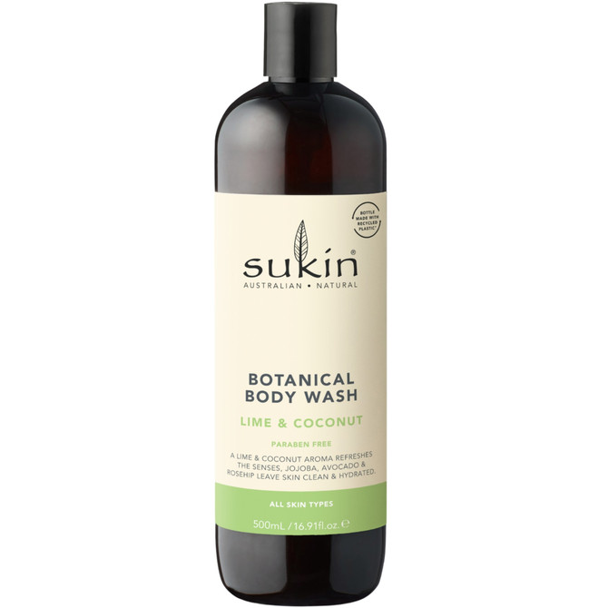 BOTANICAL BODY WASH LIME AND COCONUT