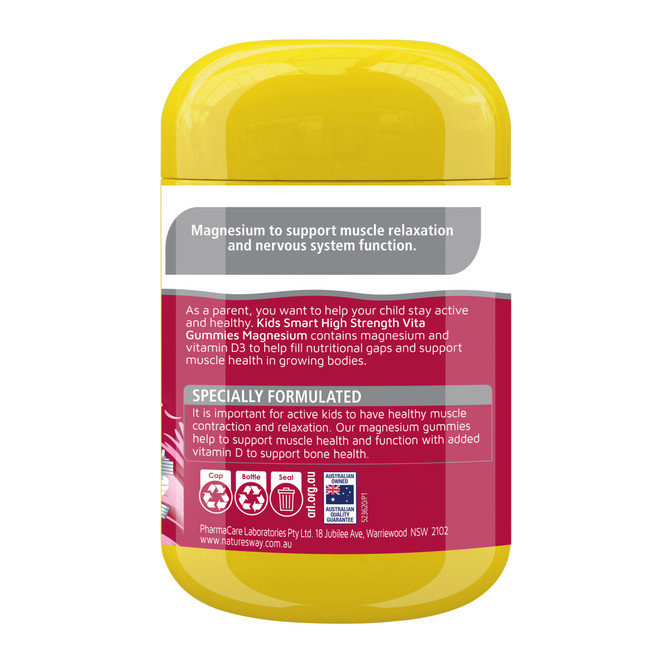 Nature's Way Kids Smart High Strength Vita Gummies Magnesium