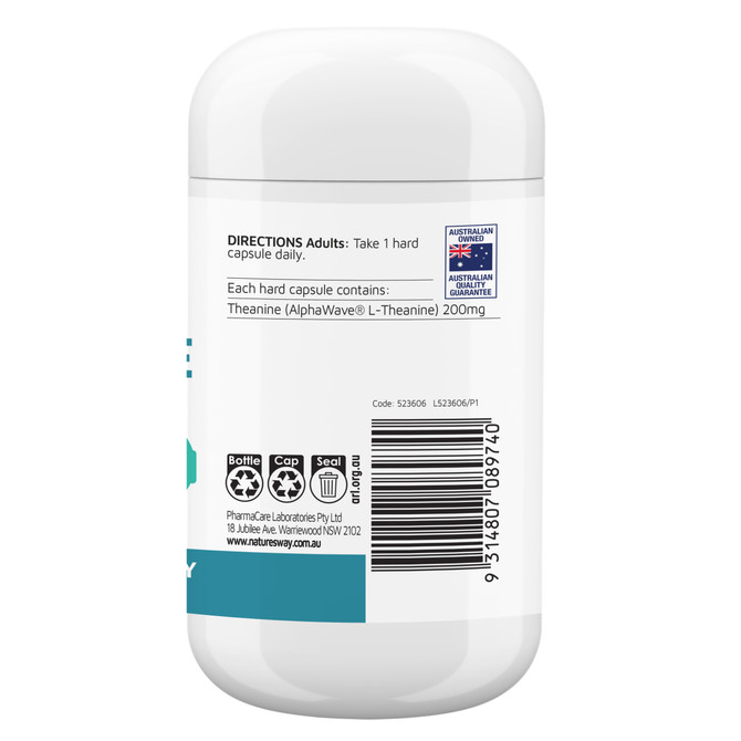 Nature's Way L-Theanine Calm & Focus 50s