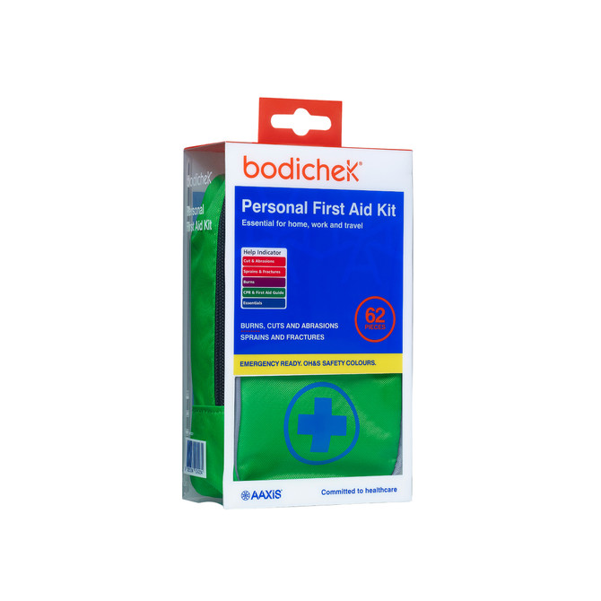 Bodichek® First Aid Kit - 62 Pack