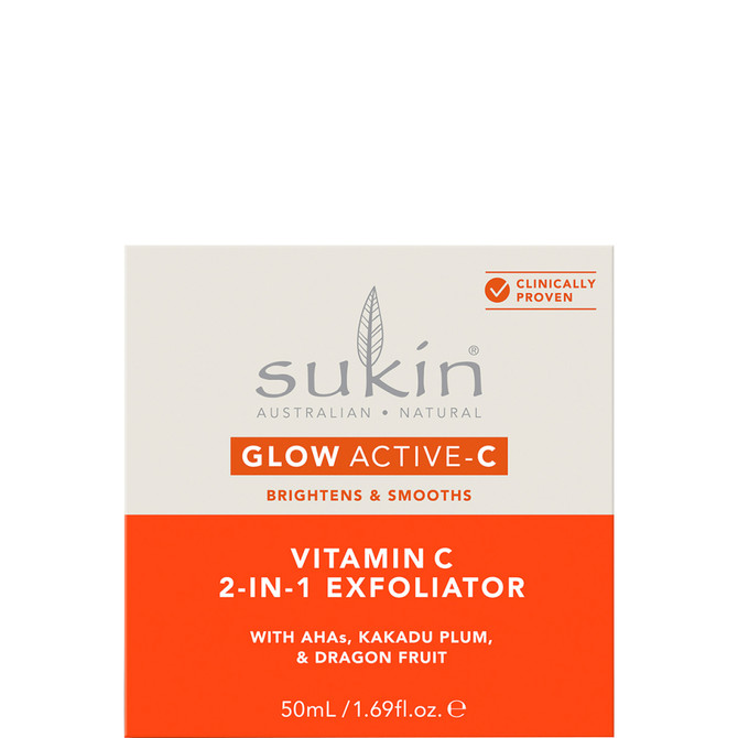 GLOW ACTIVE-C VITAMIN C 2-IN-1 EXFOLIATOR 50ML
