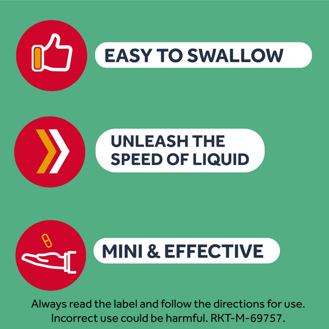 Nurofen Zavance Mini Liquid Capsules Ibuprofen 200mg Pain Relief 64s