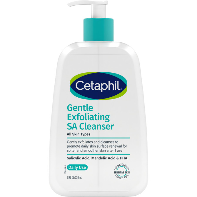 Cetaphil Gentle Exfoliating SA Cleanser with Salicylic Acid 236mL