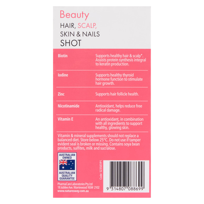 Nature's Way Beauty Hair, Scalp, Skin & Nails Shots