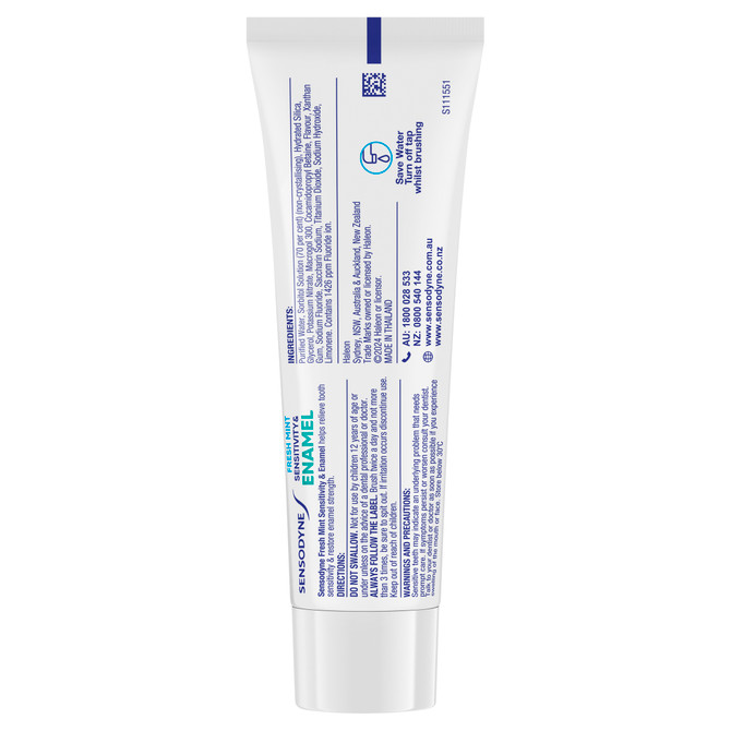 Sensodyne Fresh Mint Sensitivity & Enamel 100 g