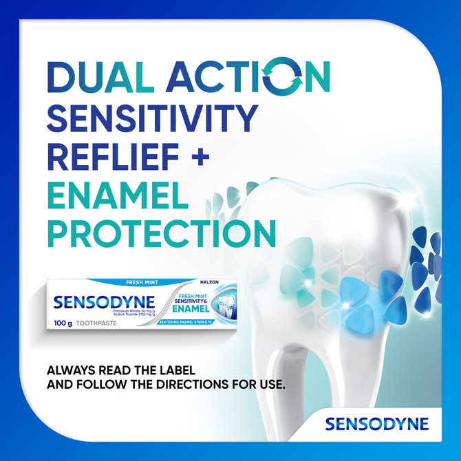 Sensodyne Fresh Mint Sensitivity & Enamel 100 g
