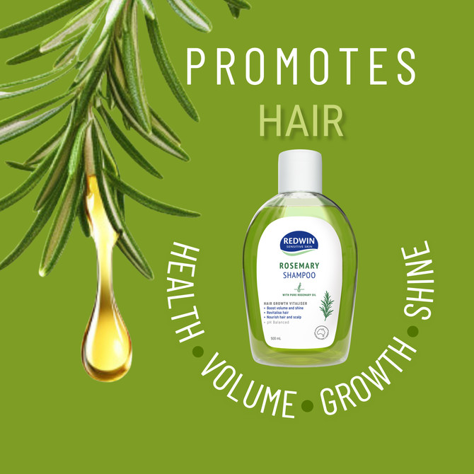 Redwin Rosemary Shampoo 500mL