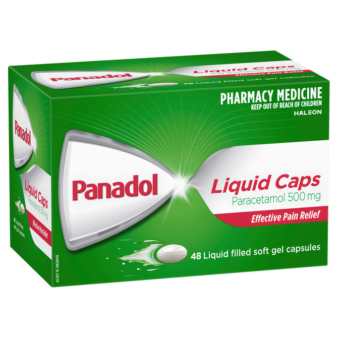 Panadol Liquid Caps 48s