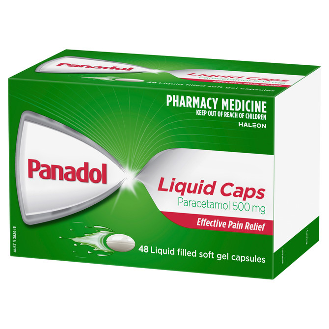 Panadol Liquid Caps 48s
