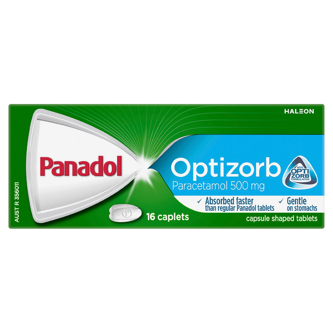 Panadol Optizorb 500mg 16 Caplets