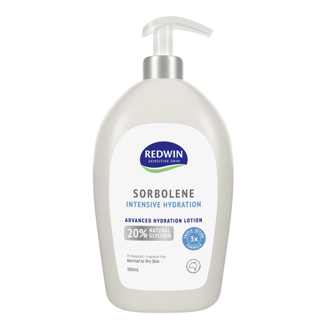 Redwin Sorbolene Intensive Hydration Lotion 550mL