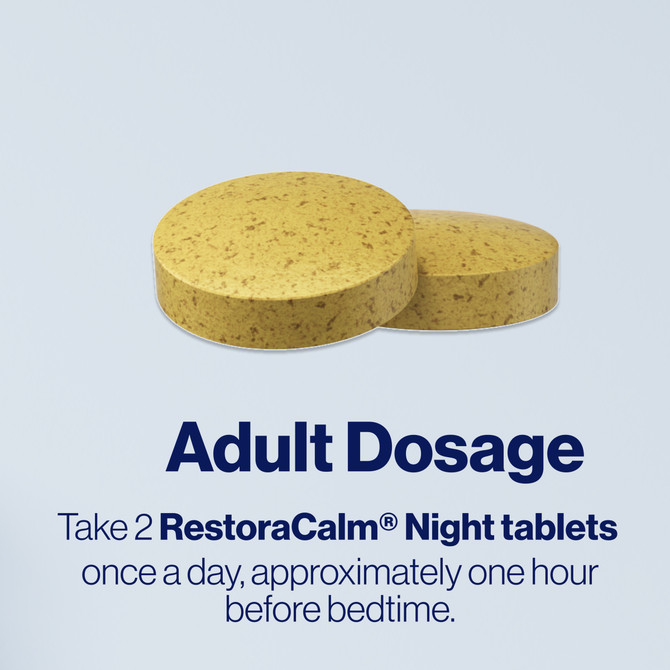 BioCeuticals RestoraCalm® Night 60 Tablets 