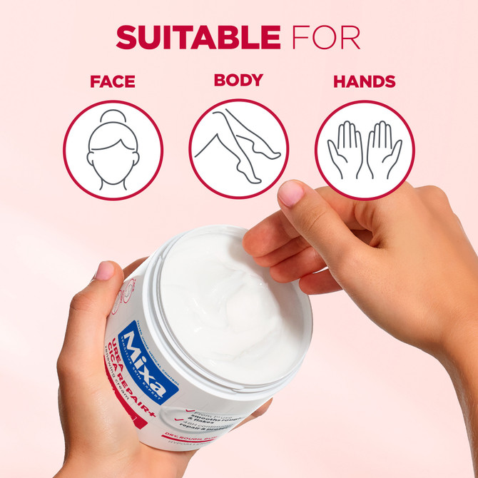 Mixa Urea Cica Repair+ Renewing Cream 400ml