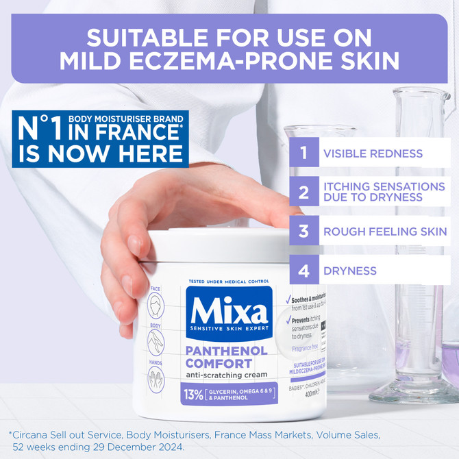 Mixa Panthenol Comfort Anti-Scratching 400ml