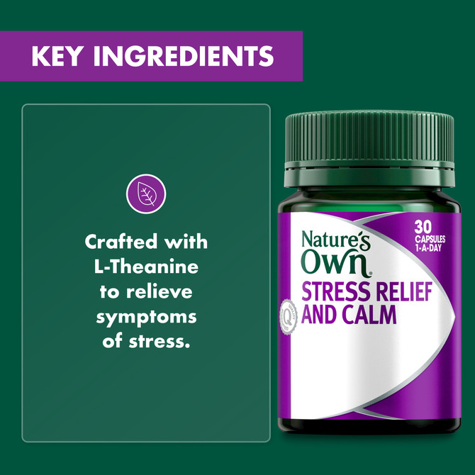 Nature's Own Stress Relief and Calm 30 Capsules