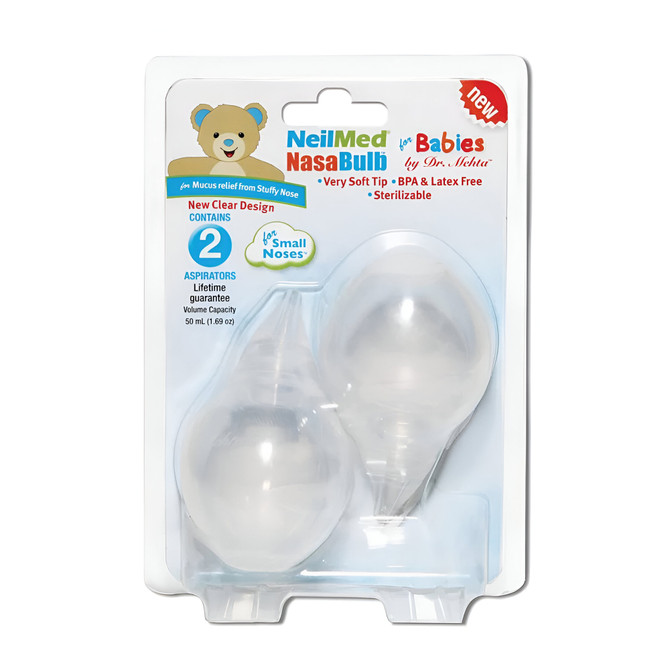NeilMed NasaBulb Nasal Aspirator 2 Pack