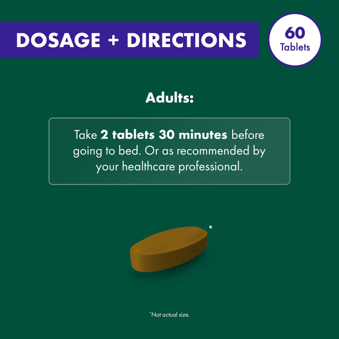 Nature's Own Complete Sleep + Magnesium 60 Tablets