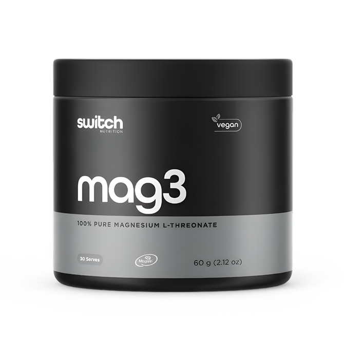 Switch Nutrition Mag3 Magnesium L-Threonate Powder 60g