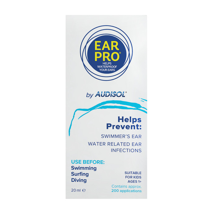 Audisol Ear Pro Waterproofing Ear Spray 20mL