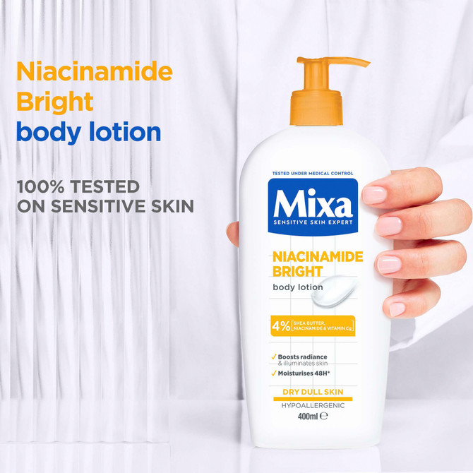Mixa Niacinamide Bright Body Lotion 250ml