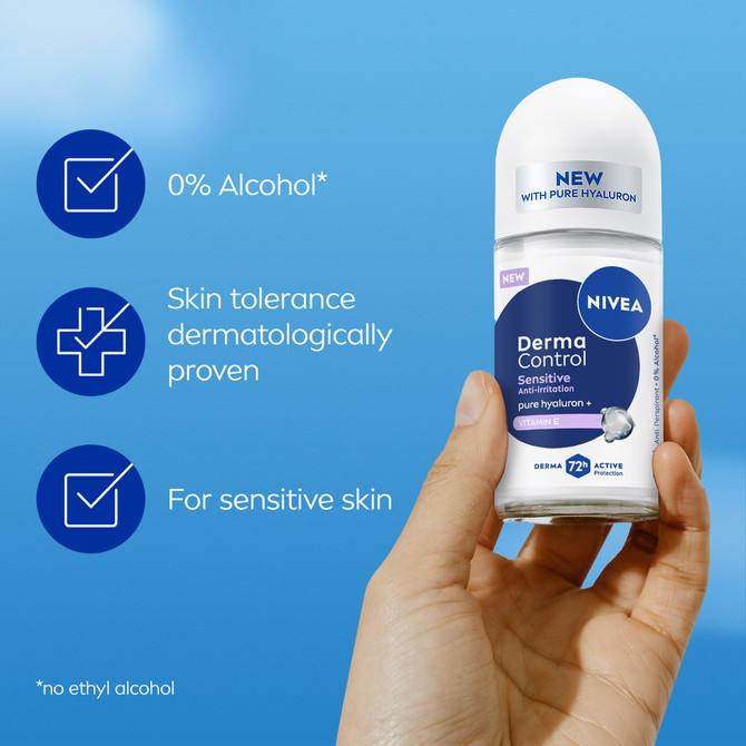 NIVEA Derma Control Sensitive Roll-On 50ml