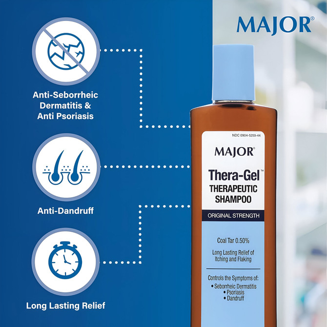 Thera-Gel Therapeutic Coal Tar Shampoo 251ml