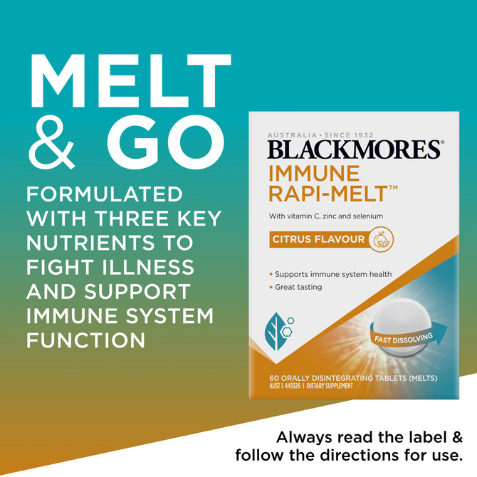 Blackmores Immune Rapi-Melt™ 60 Melts