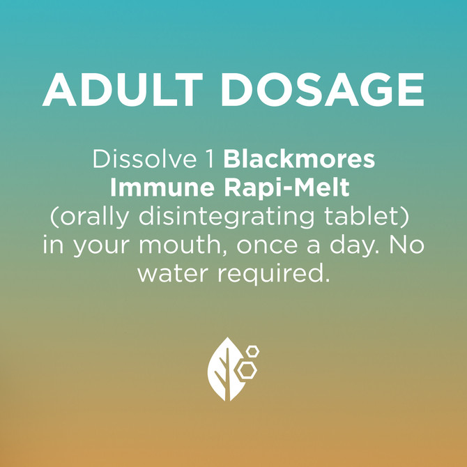 Blackmores Immune Rapi-Melt™ 60 Melts