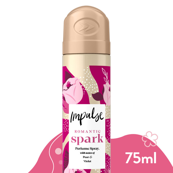 Impulse Body Spray Romantic Spark 75ml