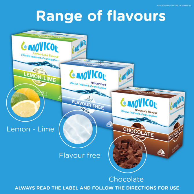 MOVICOL® LEMON-LIME FLAVOUR 10s