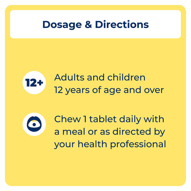 OsteVit-D One-A-Day Vitamin D3 & Calcium Chewable Tablets 60's