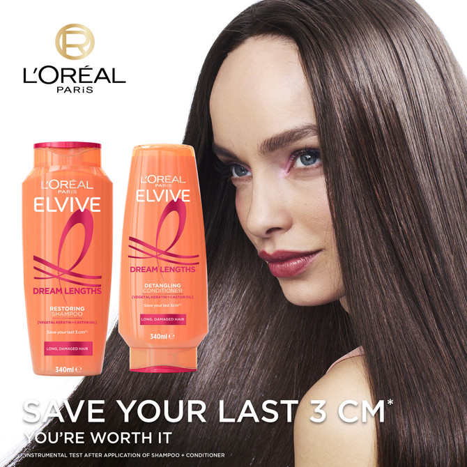 L'Oréal Paris Elvive Dream Lengths Detangling Conditioner 340mL