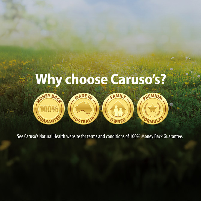 Caruso's Vitamin K2 + Ubiquinol 30 Capsules