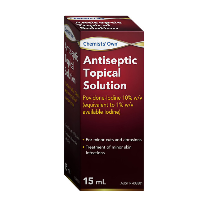 Chemists' Own Antiseptic Topical Solution 15ml