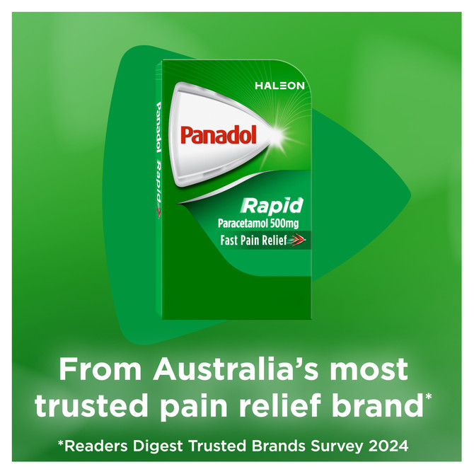 Panadol Rapid Caplets 8 Pack