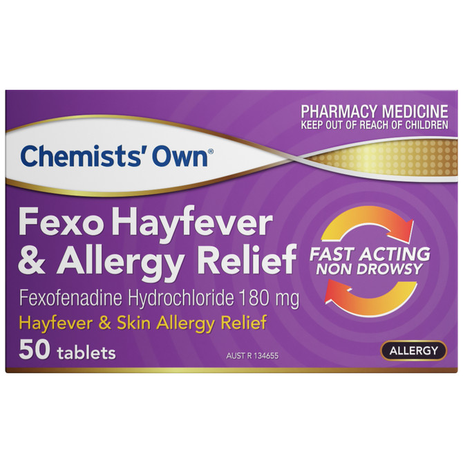 Chemists' Own Fexo Tablets 180mg 50