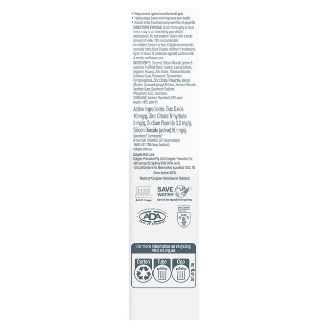 Colgate Total Sensitivity and Gum Health Original Toothpaste 115g