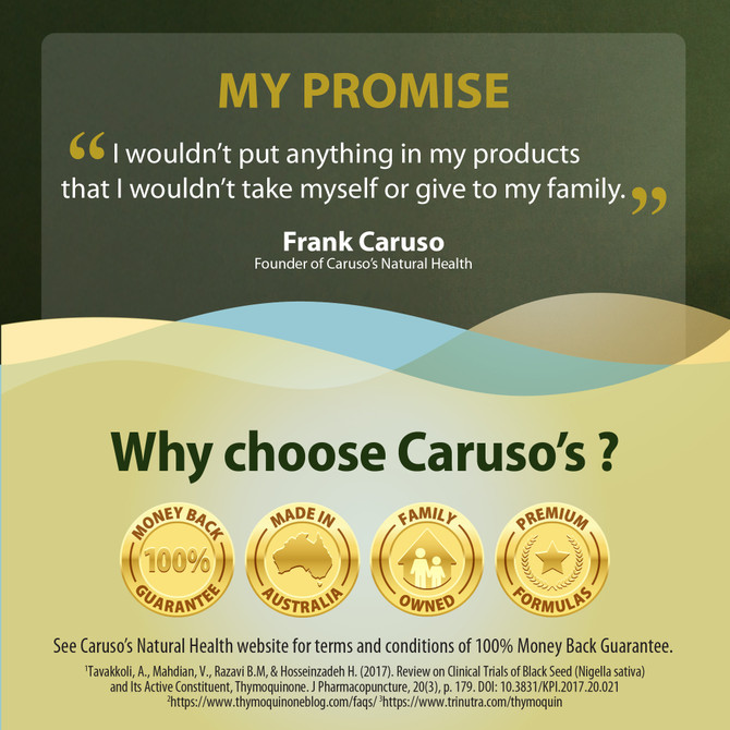 Caruso's Black Seed Oil 60 Capsules