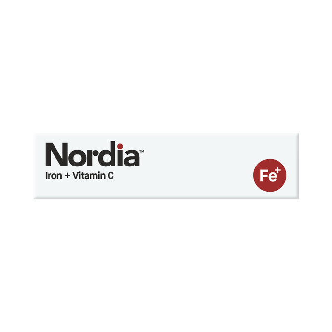 Nordia Iron + Vitamin C Clean Unflavoured Powder 14 x 2g Sachets