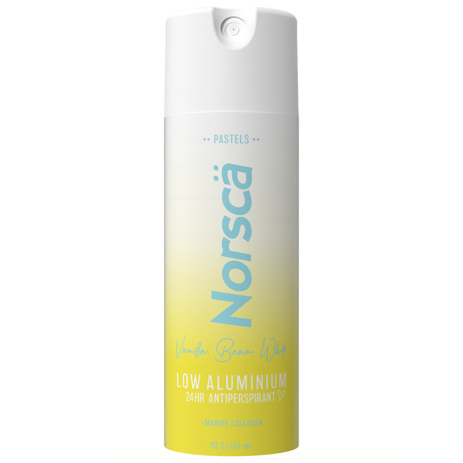 Norsca Pastels Low Aluminum Vanilla Bean Whip Antiperspirant 155mL