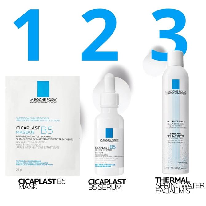 La Roche-Posay Cicaplast B5 Facial Sheet Masque 5-Pack 5x25g