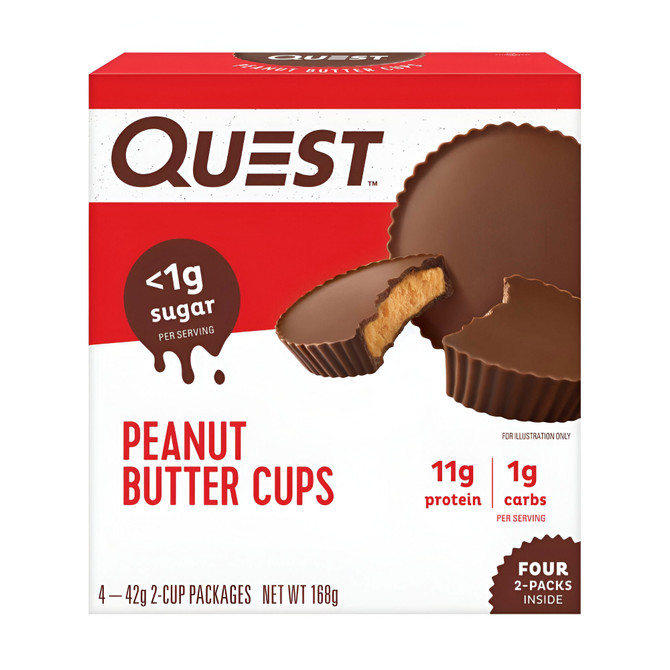 Quest Peanut Butter Cups 42g 4 Pack