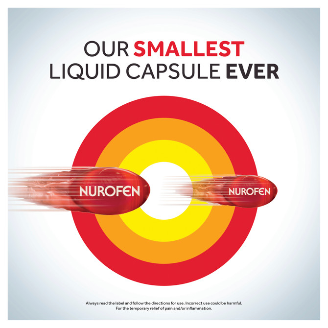 Nurofen Zavance Mini Liquid Capsules Ibuprofen 200mg Pain Relief 16s
